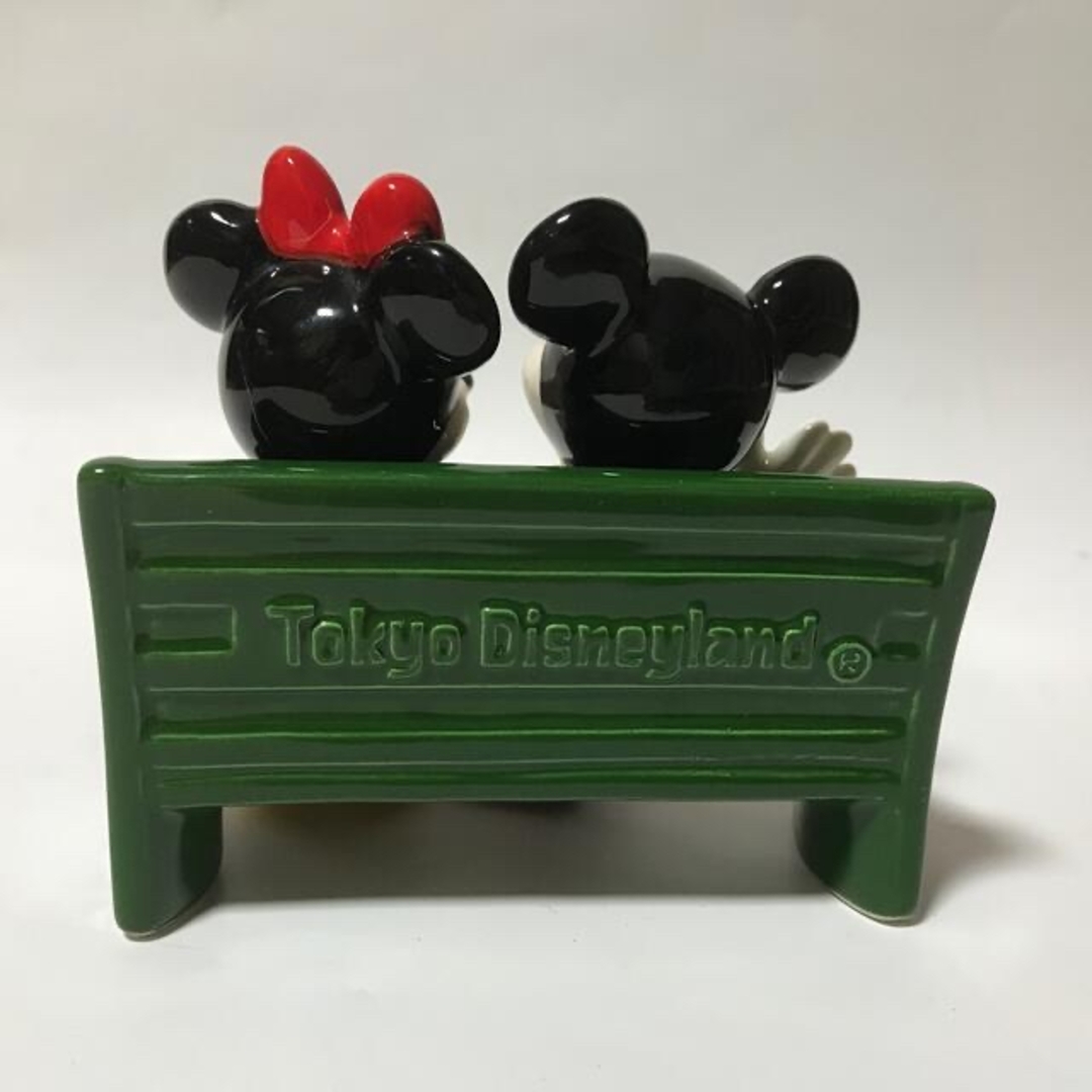 Disney - ベンチに座るミッキーとミニーのオブジェの通販 by うた shop