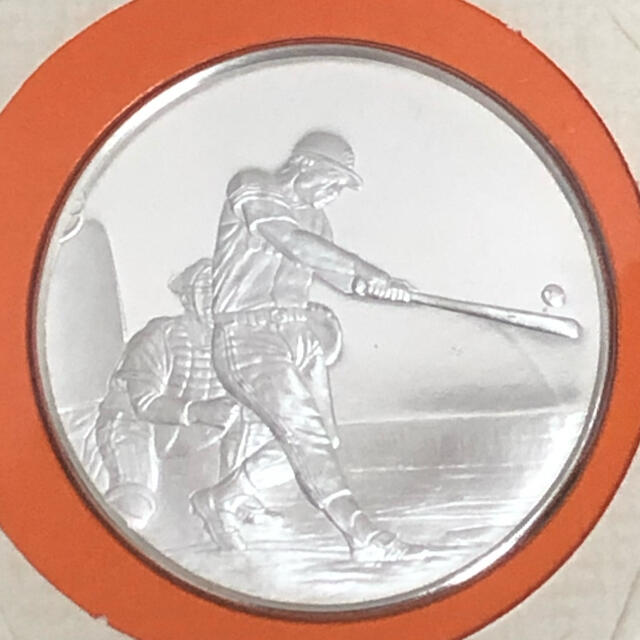 タカラジェンヌ様専用出品【銀製】王貞治選手 756号ホームラン記念