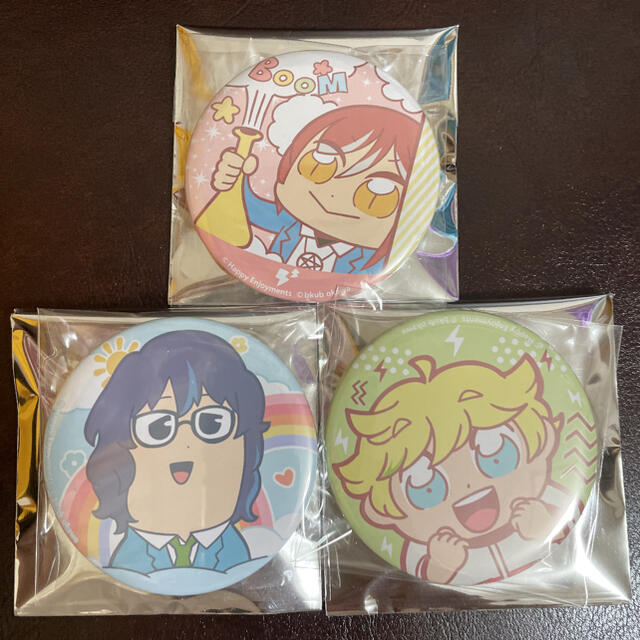 あんスタ 中国限定 ぶくスタ 缶バッジ Switch 逆先夏目 青葉つむぎ 宙