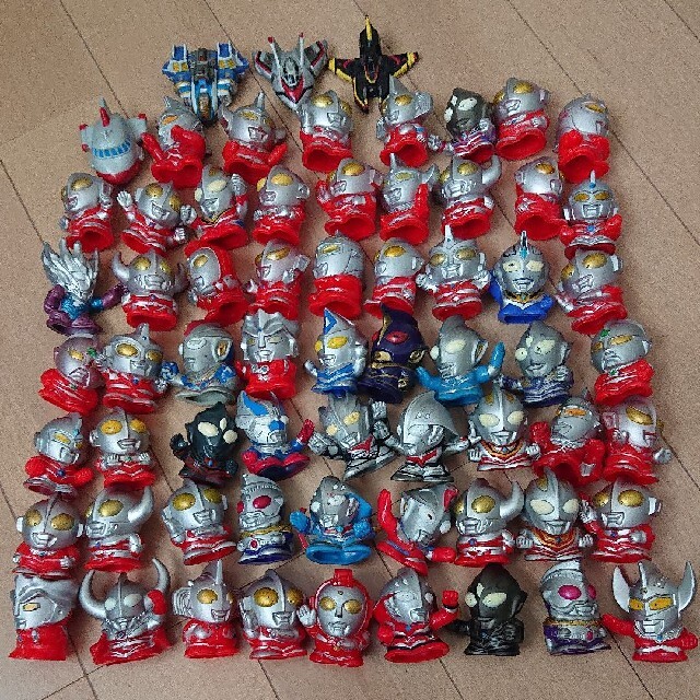 指人形まとめ売り〉ウルトラマン 指人形 65体 まとめ売りの通販 by