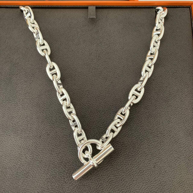 HERMES - 【美品】HERMES シェーヌダンクル ネックレス MM の通販 by