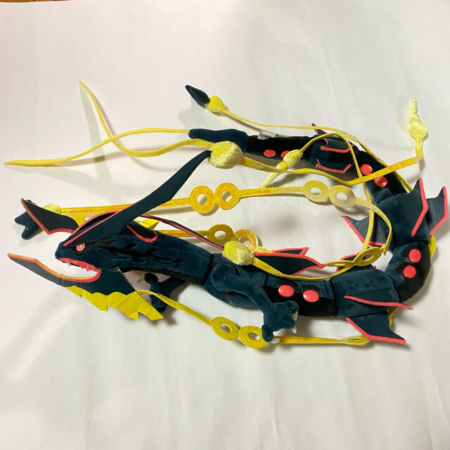 ポケモン - ポケットモンスター◇メガ レックウザ◇ぬいぐるみ◇色違い