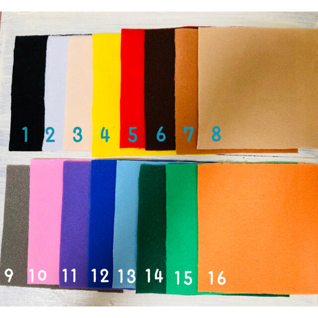 手袋シアター材料セットmini☆手袋シアター 保育士 トイクロス カラー