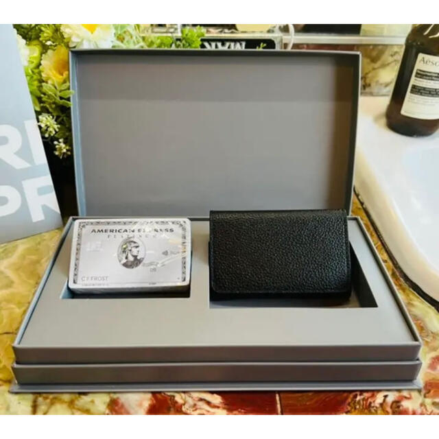 アメックス〉プラチナ ノベルティ ミラー & トランプセット 非売品