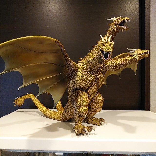 東宝大怪獣シリーズ キングギドラ(2001) 通常版 《翼の裏側に補修跡