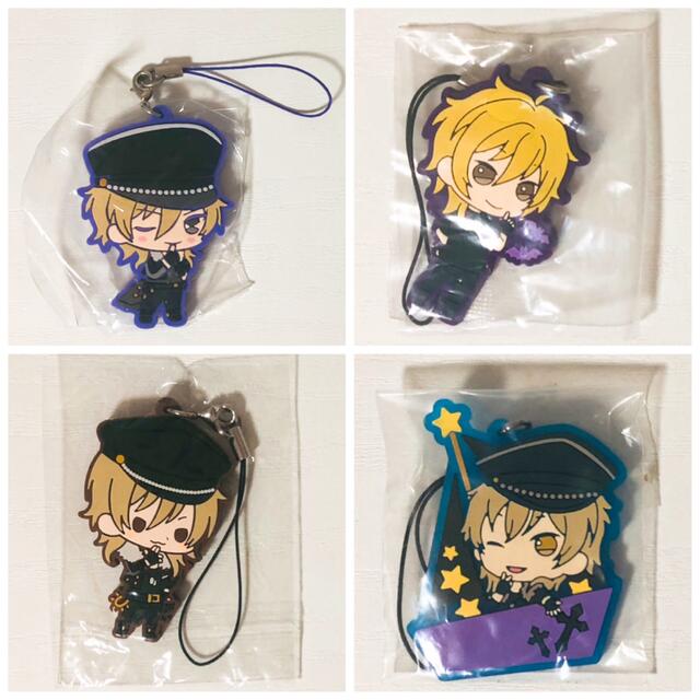 新品☆あんスタ☆UNDEAD【羽風薫】ラバーストラップ☆ラバスト☆4点