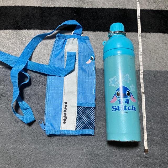 上海ディズニー スティッチandエンジェル ステンレスボトル カバー水筒