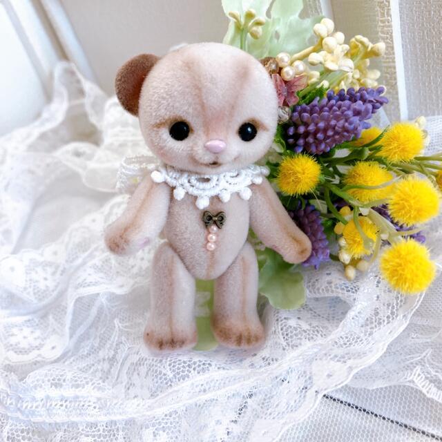 ☆ハニーベア☆ ミモザ カスタム ワカナ エンジェルアンティークベア