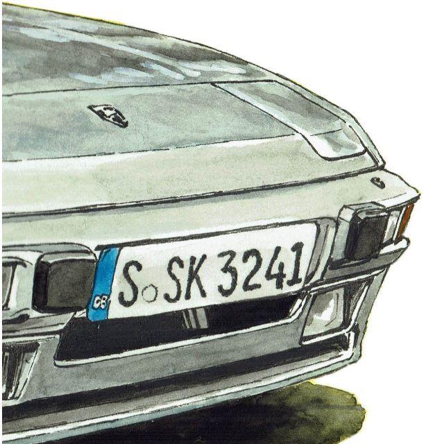 Porsche - GC-467 ポルシェ944限定版画サイン額装作家平右ヱ門の通販