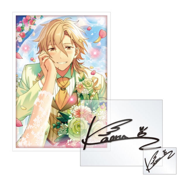 新品☆あんスタ【朔間零＆羽風薫】サインステッカーセット☆第二弾☆2