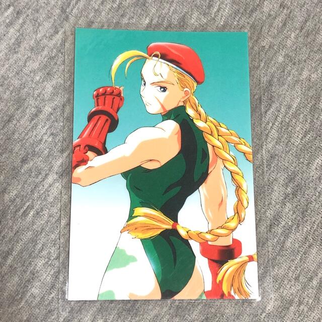CAPCOM - ストリートファイターII キャミィ ラミネートカード 希少
