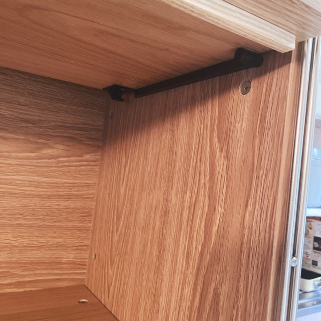 MUJI (無印良品) - 無印良品 ステンレスユニットシェルフ フラップ扉