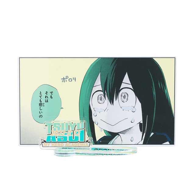 ヒロアカ 蛙吹 梅雨 バースデイ 名場面ジオラマ 缶バッジ バースデー