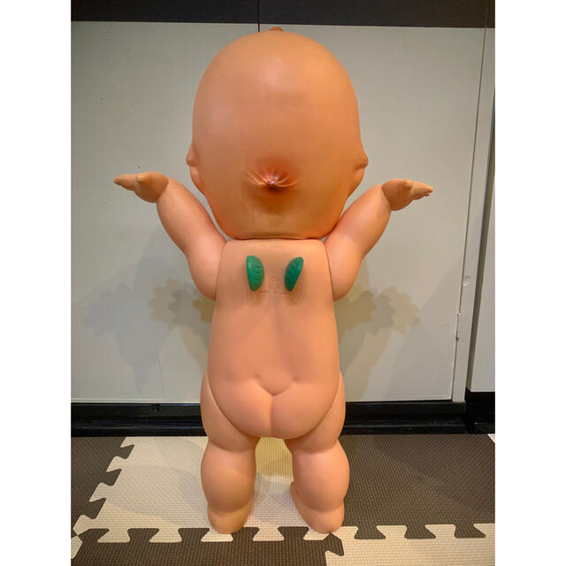 昭和レトロ 当時物 キューピー人形 緑の羽根 53センチの通販 by Pac