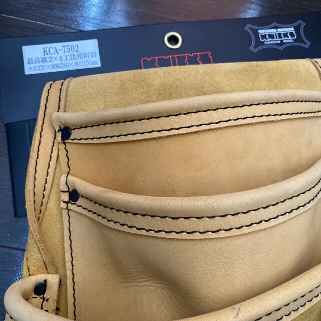 ニックス 腰袋 新品 イエロースエードの通販 by K｜ラクマ