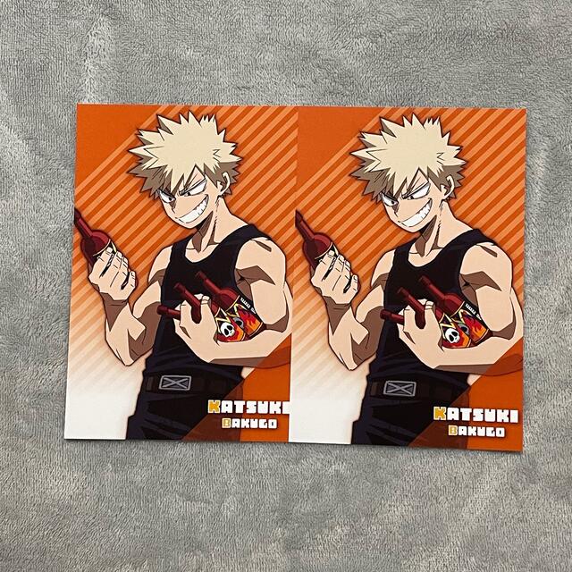 僕のヒーローアカデミア 特典 イラストカード 爆豪勝己 42巻 20枚 僕の