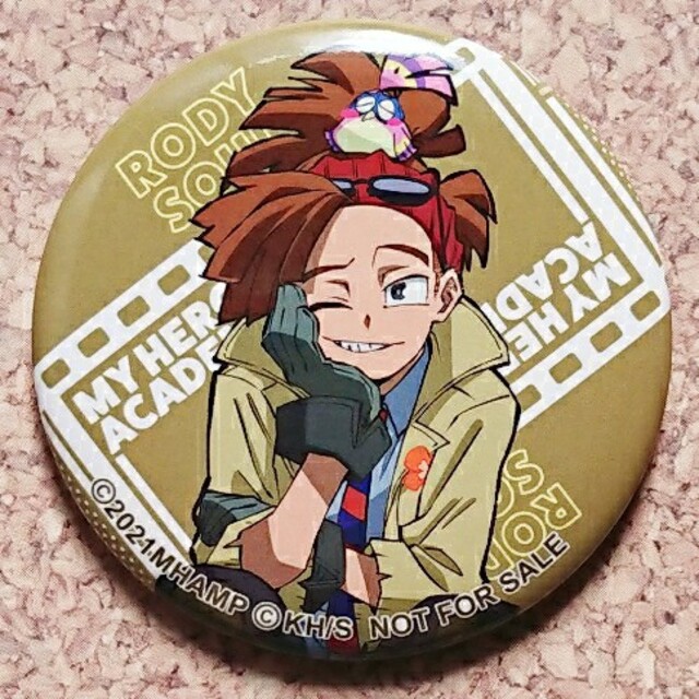 僕のヒーローアカデミア 缶バッジ&アクリルスタンド セット ロディ