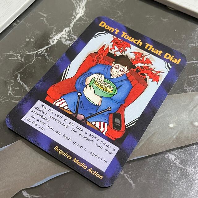 △美品‼️90s USA 【チャンネルはそのまま】イルミナティカード△の