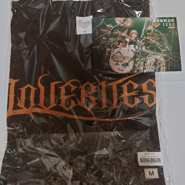 LOVEBITES haruna バースデイTシャツ サイズMの通販 by schott fan's