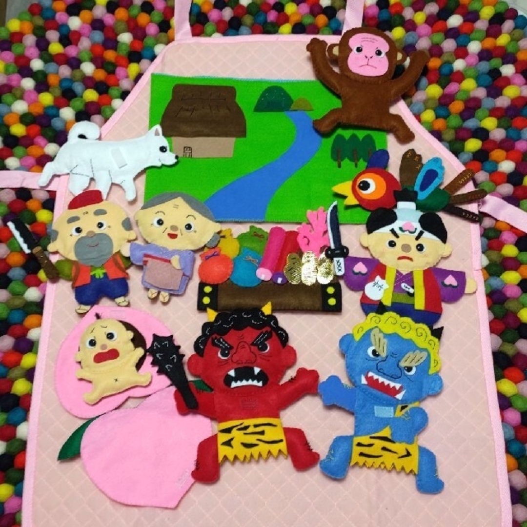 確認用 桃太郎 エプロンシアター用人形の通販 by どさんこ｜ラクマ