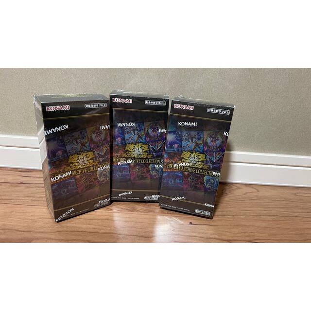 遊戯王 ヒストリーアーカイブコレクション 3BOX シュリンク付き