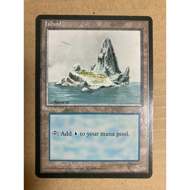 MTG Island beta 島 ベータ 基本土地 MTG 英語版 島 ⁄ Island ベータ版