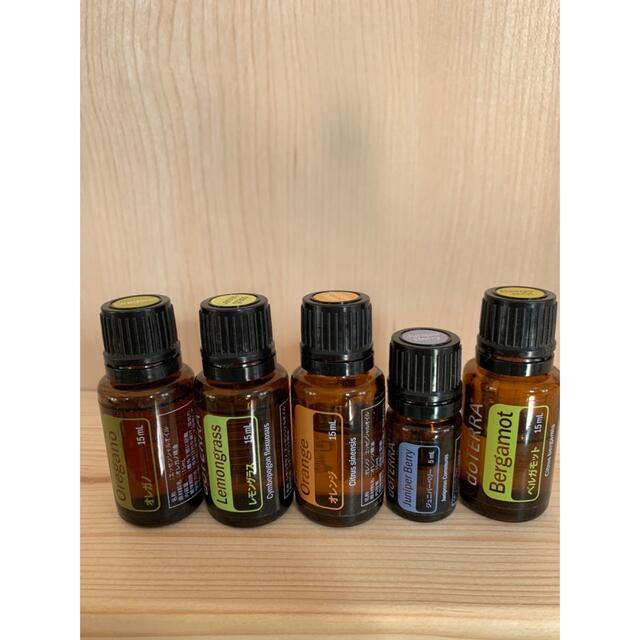 doTERRA エッセンシャルオイル 25本セット 木製ボックス