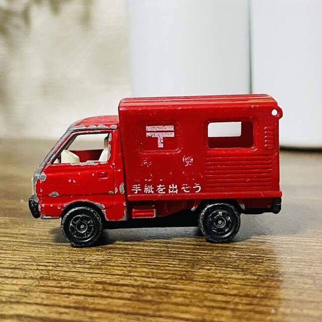 Takara Tomy - tomicaトミカ NO.31 スズキ キャリイ 郵便車 絶版 当時