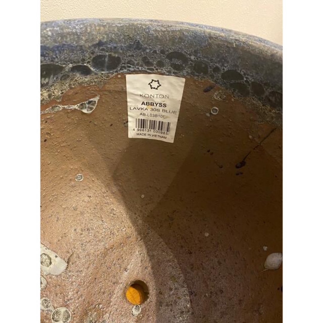 ACTUS - 新品未使用 SOLSOPARK購入 KONTON ABBYSS 陶器鉢プランターの