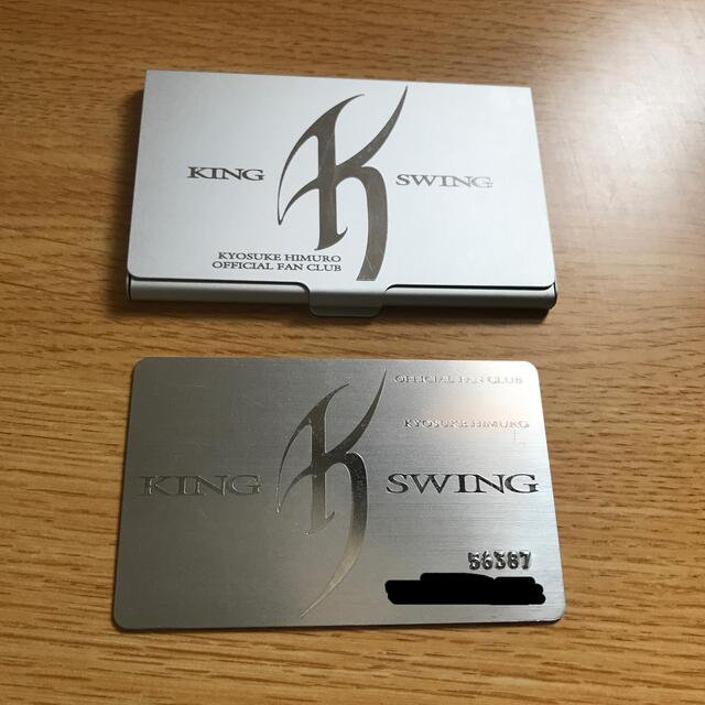 氷室京介 ファンクラブ会員証&名刺入れの通販 by hachi's shop｜ラクマ