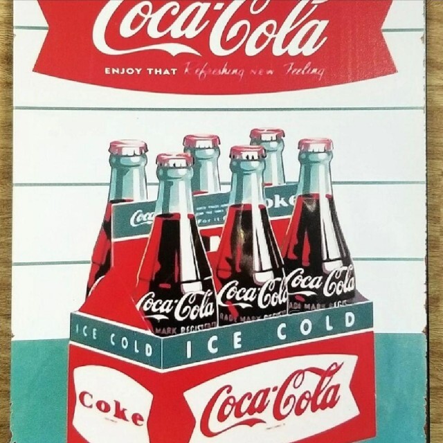 デザイン看板k】コカコーラb☆ポスター絵グッズ壁掛けアメリカン雑貨