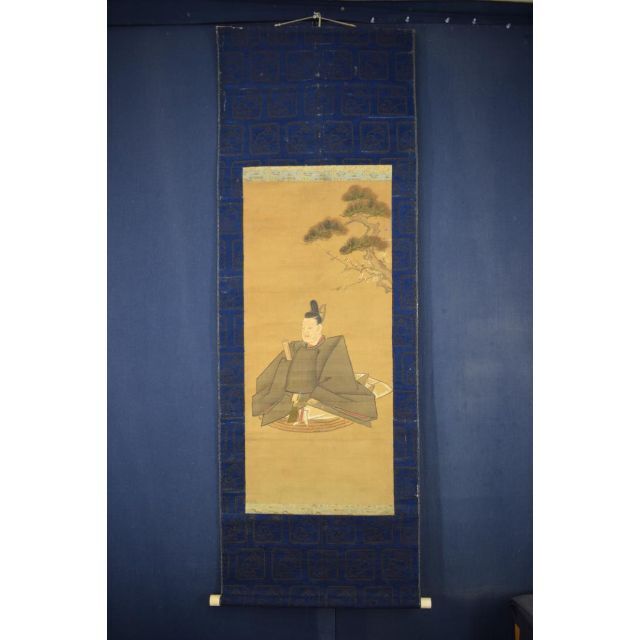 作者不詳/菅原道真公像図/掛軸☆宝船☆Z-628の通販 by 掛軸✩宝船✩'s