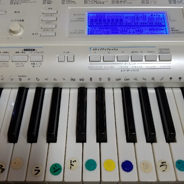 CASIO - CASIO LK-208 光ナビゲーションキーボードの通販 by meio