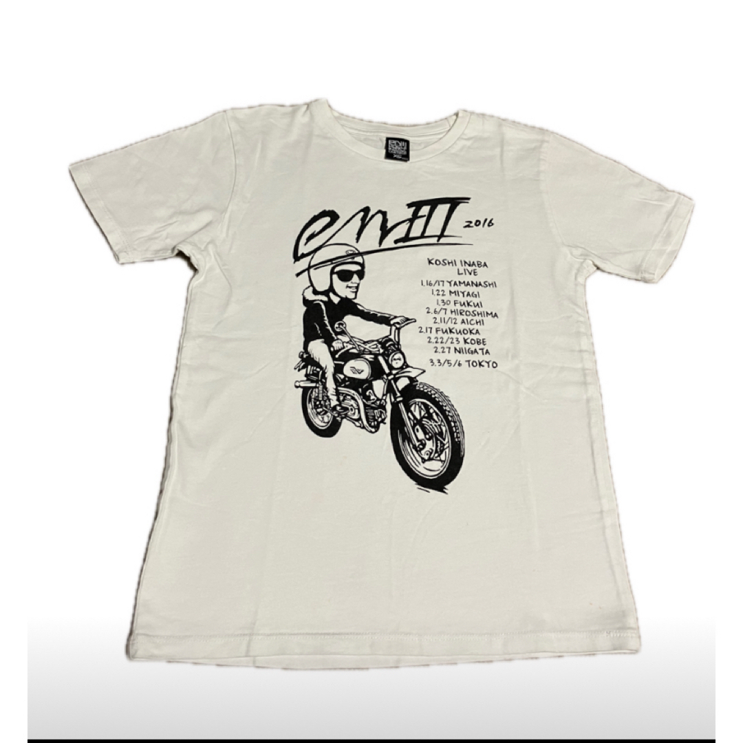 enⅢ 稲葉浩志 B'z Tシャツ xs 178 ライダー レア 完売 人気の通販 by