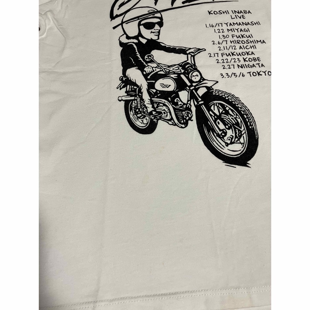 enⅢ 稲葉浩志 B'z Tシャツ xs 178 ライダー レア 完売 人気の通販 by