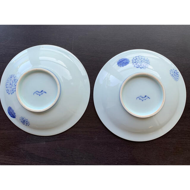 浜野まゆみ 染付絵皿 2枚 約15cmの通販 by ネコル's shop｜ラクマ