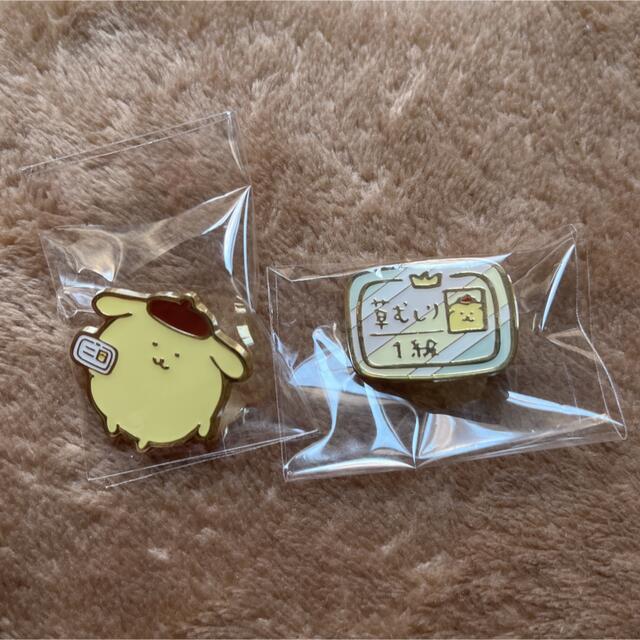 ちいかわ サンリオ ピンズ 草むしり検定 プリンの通販 by キャラグッズ