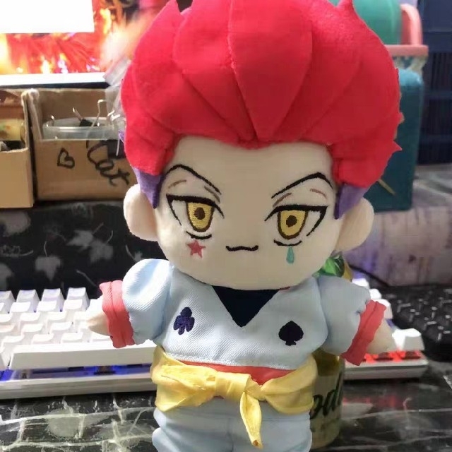 P⑤3 ハンタ ヒソカ 着せ替え ぬいぐるみ 20cm 高品質 豪華 プレゼント