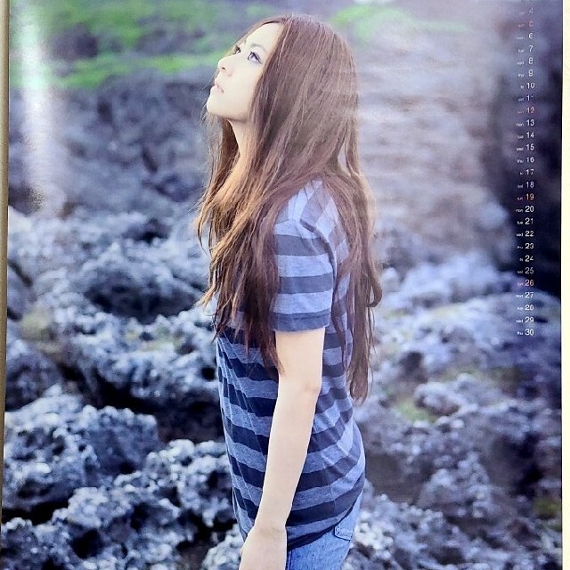 希少FC限定!倉木麻衣OFFICIALカレンダー2011ポスター型6枚Mai-Kの通販