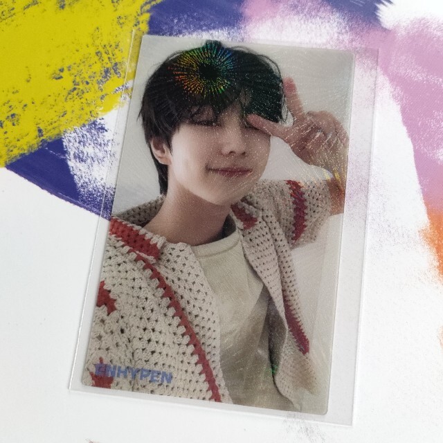 ENHYPEN 閃光ラキドロニキホログラムトレカユニバクリア