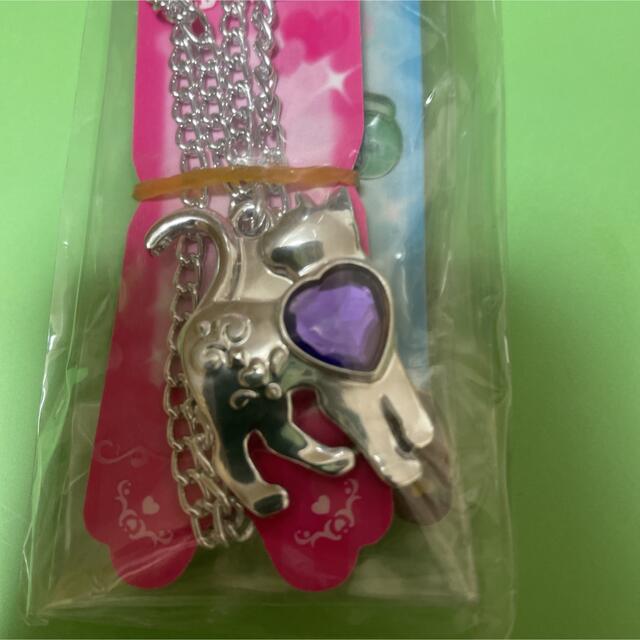 ペアフレンズ セボンスター ペンダント 可愛い 猫 ハート キャットの