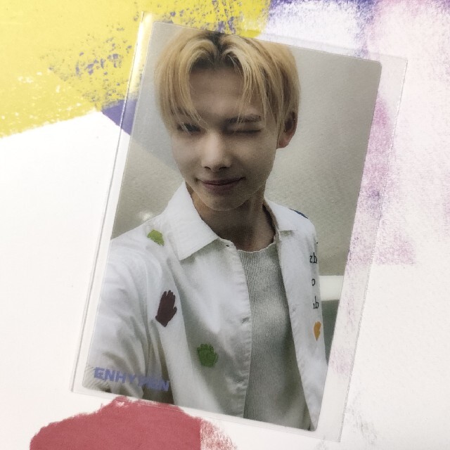 ENHYPEN 閃光ラキドロニキホログラムトレカユニバクリア