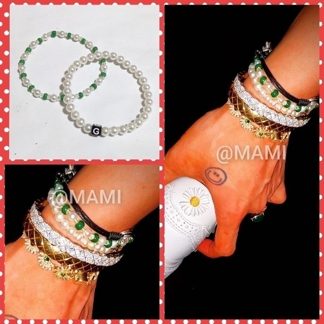 BIGBANG - ☮️BIGBANG G-DRAGON ビーズブレスレット ②セット