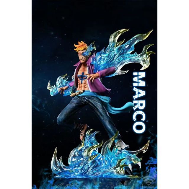 ワンピース マルコ ガレージキット塗装済み完成品 POPサイズ