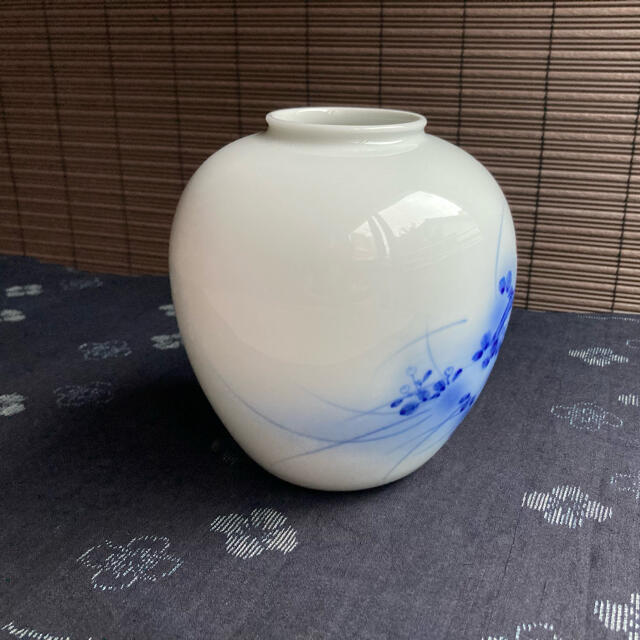 香蘭社 - 香蘭社 花瓶 有田焼 オールド香蘭社 鳥 かごの通販 by