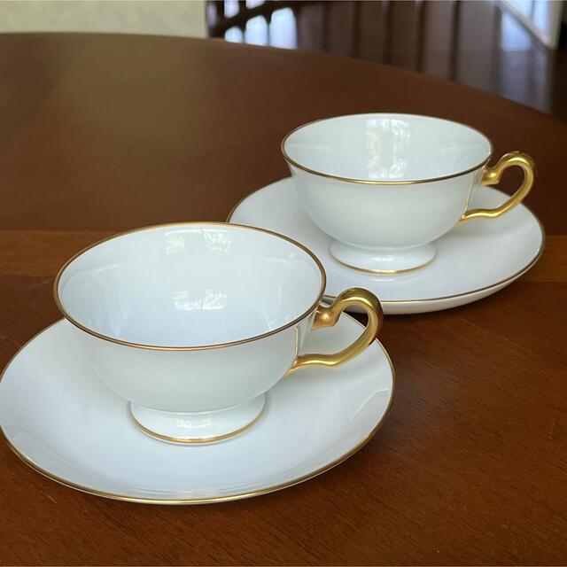 大倉陶園 - 【未使用美品】大倉陶園☆ゴールドライン☆リムシェイプ C