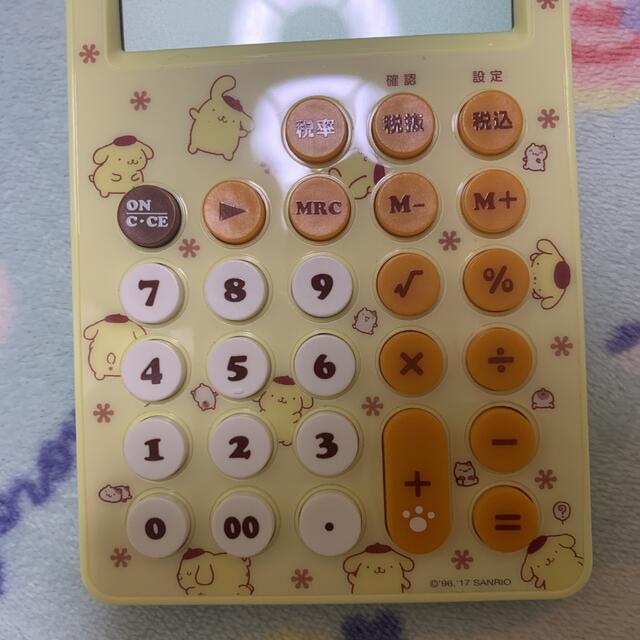 ポムポムプリン - 電卓 ポムポムプリン 美品 レア 完売の通販 by まめ