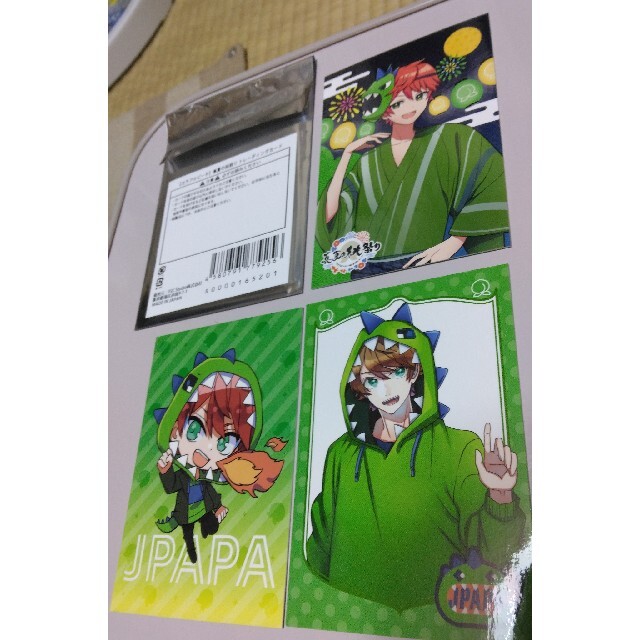 カラフルピーチ 真夏の桃祭り トレーディングカード じゃぱぱ 3枚