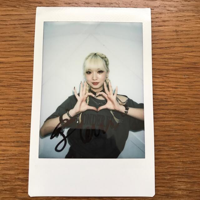 Billlie シユン 直筆サイン ポラロイド チェキ