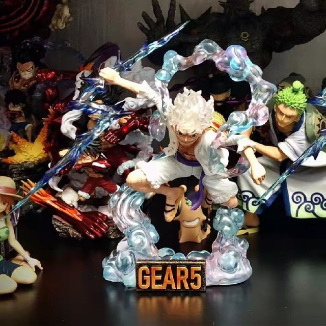 ワンピース ルフィ ギア5 ニカ ガレージキット フィギュア 塗装済み